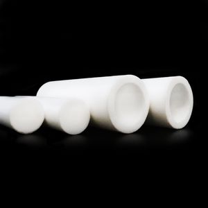 Pure White PTFE Rod and Tube, Chemical Resistant and Low Friction