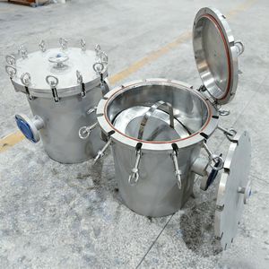 High Pressure 304 316L Stainless Steel Filter for Water Treatment