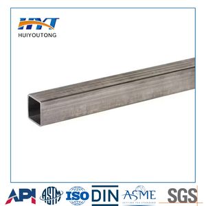 AISI 316 Cold Drawn Seamless Square Precision Stainless Steel Pipe