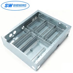 OEM Precision Fabricated Laser Cut CNC Bent Sheet Metal Electrical Control Panel