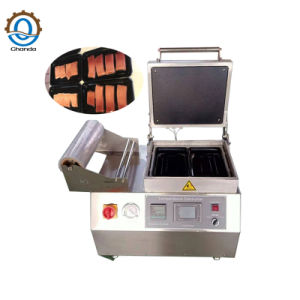 Automatic Vacuum Skin Packaging Machine Fast Food Tray Sealing Machine Fresh Meat Vacuum Packing Machine Fish Skin Pack Machine