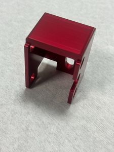 Custom CNC Machining Connecting Sandblasting Metal Aluminum Anodized Components