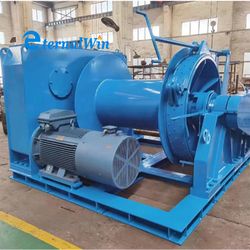 Marine Boat Barge Equipment Electric Anchor Windlass 10ton 20t 30ton 40t 50ton 70ton 80ton Ship Diesel Engine Slipway Hydraulic Spooling Mooring Towing Winch
