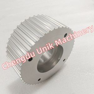 Aluminum Straight Bore Timing Belt/ Driving Pulley Htd with/ Without Flange