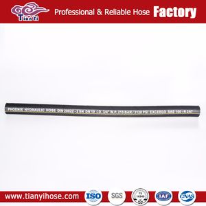 R14 Braided Hydraulic Rubber Hose Silicone Tubing