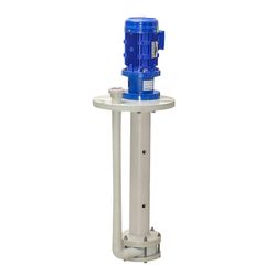 Pph PVDF Corrosion-Resistant Long Shaft Vertical Submersible Pump
