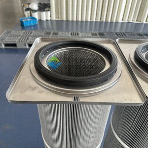 Forst Dust Collector Chuck Polyester Anti-Static Stainless Steel Square Flange Filter Cartridge
