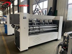 Auto Belt Feeding Corrugated Cardboard Thin Blade Slitter Scorer Machine