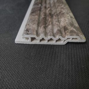 PVC Profile/Moulding Flooring Accessories 8mm Flooring End Waterproof Fireproof PVC Profile for Decoration/Construction Use