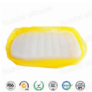 HD6170fr Htv Solid Silicone Rubber Material for Extrude Electric Wire Insulation Layer Production