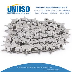 Uniiso Premium Sharp Top Roller Chain for Industrial Use