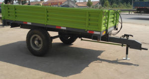 Four Wheels Farm Trailer Agricultural Hydraulic Dump Trailer