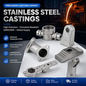 Custom Investment Casting Stainless Steel Metal Casting Parts for Electronic/Medical/Auto/Motorcycle
