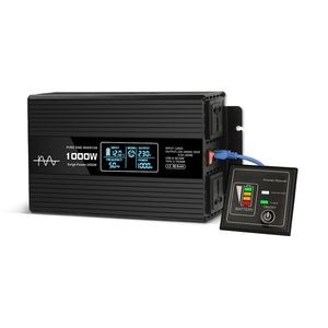12 Volt 230 Volt Pure Sine Wave Inverter DC to AC 1000W Power Inverter for Home