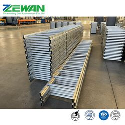 Multipurpose Aluminum Stairs Ladder 3*12 Steps Aluminium Straight Ladder