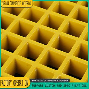 Corrosion-Resistant FRP Grating for Electroplating Equipment Factory