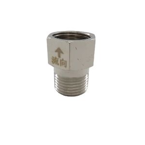 G 1/2 Brass Stainless Steel Copper Electroplated Toilet Anti-Backflow Check Valve