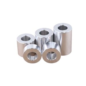 M3 M4 M5 M6 M8 M10 3mm 4mm 5mm 6mm 8mm 10mm Andozied Aluminum Alloy Bearing Bushings Thickened Washers Aluminium Spacers