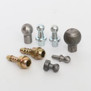 Durable Cold-Forging Ball Stud: Zinc-Plated Steel for Industrial Applications