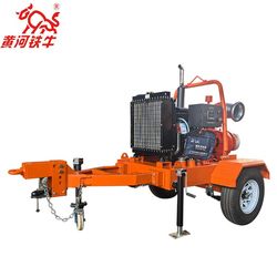 High Pressure Large Displacement Diesel Engine Vacuum Assisted Agricultural Water Pump