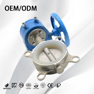 Industrial Durable Stainless Steel Flange Butterfly Valve for High Pressure Systems