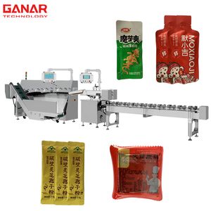 Automatic Snacks Sachet Packing Counting Sorting Machine for Carton Box Packing Machine