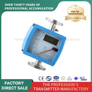 Variable-Area Flowmeter with Metallic Measuring Tube