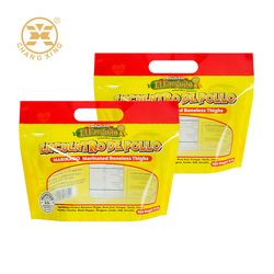 Portable Take Away Plastic Microwavable Food Packaging Roast Rotisserie Chicken Bag with Zipper