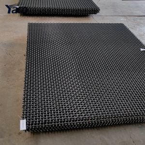 65mn Crimped Wire Mesh Wear Proof Mining Screen Mesh Cotton Ginning Crimped Mesh for Industrial Sieving