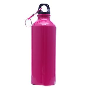 Promotional Gifts Customized Logo Aluminum Metal Single Wall Bike Water Bottle