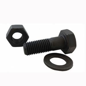 Grade 8.8 High Tensile Hex Head Bolts with Black Oxidation