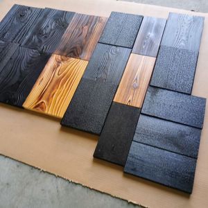 Shou Sugi Ban /Charred Wood Wall Panels /Claddings