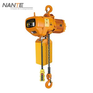 2 Ton 380V Electric Chain Hoist for Lifting with Trolley