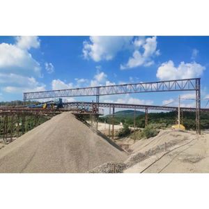 Fixed Belt Conveyor Bulk Material Handling Equipment for Aggregate Coal Mining Chemial Power Plant Application