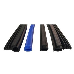 Manufacturer High Temperature Water Resistance Autoclave Soft Sealing Silicone Extrusion U Shaped Rubber Sealing Trip