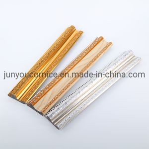 Customized Color PS Polystyrene Frame Cornice for Interior Building Material PS Cornice Line