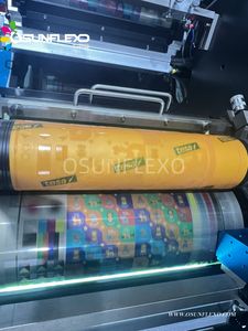 Label Printing Press 8 Colors Printing Machine