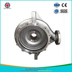 Certified Manufacturer Sand Cast Castings Cast Iron Grade Qt500-7 with Casting Ductile Iron/Grey Iron/Steel Pump Body/Housing/Valve Housing with CNC Machining