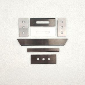 Tingsten Carbide Straight Cutting Knives Blade Steel Blades for Cutting Film for Chemical Fiber, Staple Fibres, Filaments