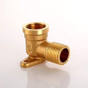 Female Straight Thread Pipe Fittings 90-Degree Drop Ear Elbow Nominal Copper Pipe