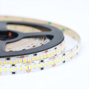 OEM ODM Stock Flexible 2835 LED Strip Lights 240LEDs/m 12V 24V High Lumen for TV Backlights, Cabinets, Mirror