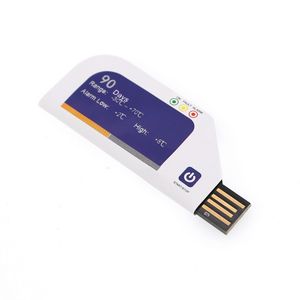Disposable Single Trip USB Pdf Temperature Data Logger for Cold Storage