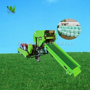 Silage Baler Machine Diesel Engine Hay Baling Equipment Round Baler Machine