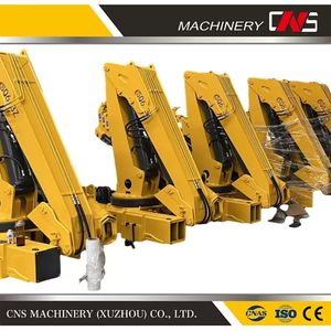 Factory in Stock 6.3 Ton Hydraulic Knuckle Boom New Truck Crane Folding Arm Truck Mounted Crane with High Quality