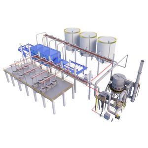 Regenerative Thermal Oxidizer Chinese Manufacturers Price Rto for Waterproof Membrane Industry