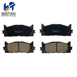 04465yzzeg 0446506070 Ceramic Metallic Dust Free Car Brake Pads Auto Original Factory Custom Professional Supplier for Toyota Camry Lexus