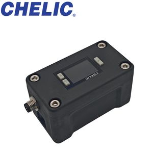 CHELIC Portable Clip-On Flow Meter for Small Diameter Tubes Real-Time Flow Rate Display and Data Logger for Lab Use