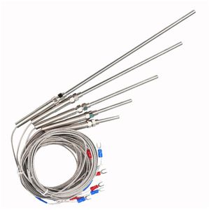 Industrial Stainless Steel Probe Screw Temperature Sensor Thermocouple Type K