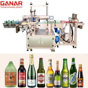 Automatic Wrap Around Round Square Bottle Labels Labeling Machine