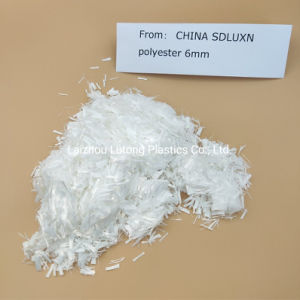 Polyester Pet Fiber for Reinforced Concrete 3mm-64mm